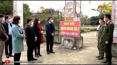 Gia Viễn quan tâm chăm lo cho lực lượng phòng chống dịch dịp Tết Nguyên đán