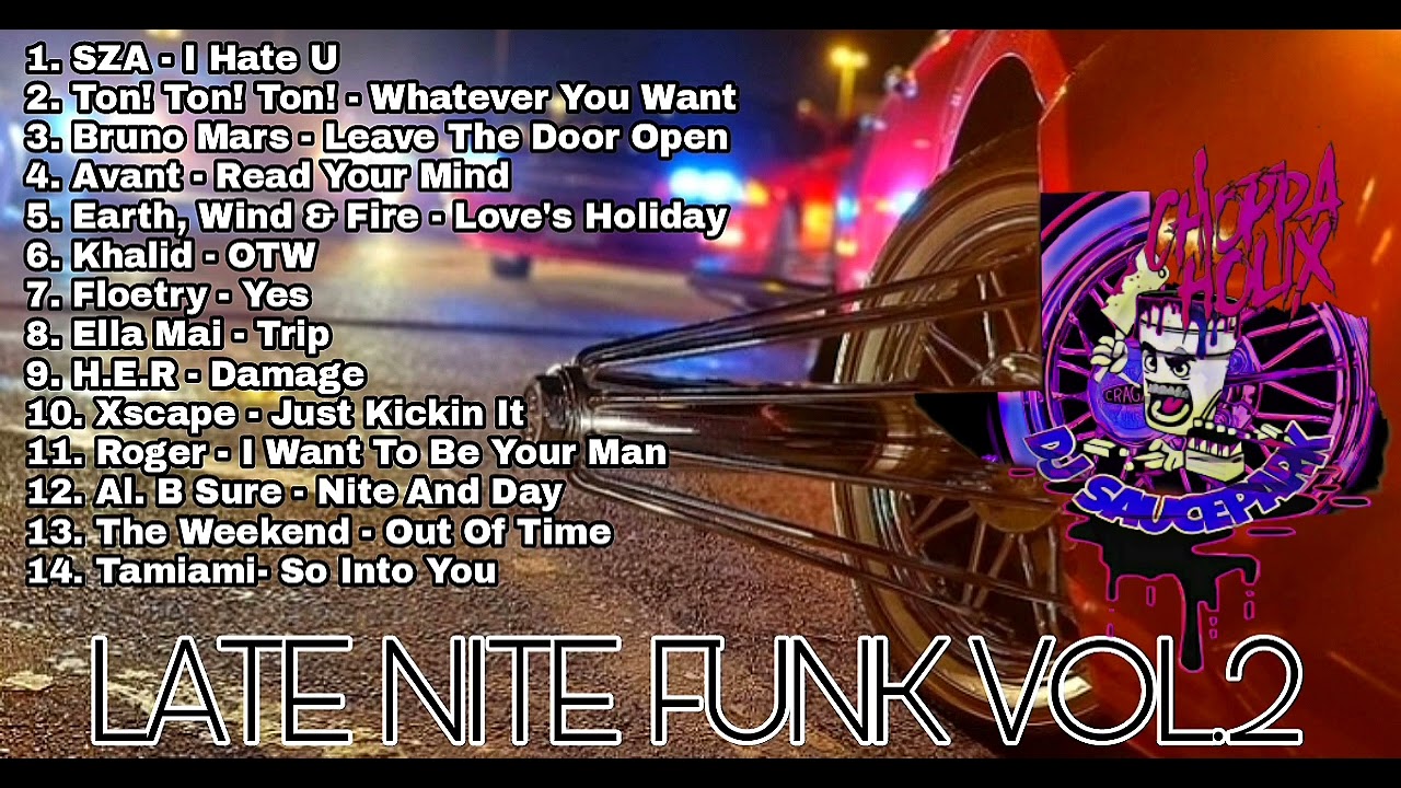 Late Nite Funk Vol.2 (Full Mixtape) #DJSaucePark