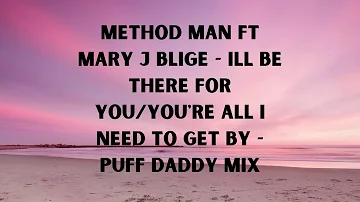 I'll Be There For You/You're All I Need To Get By - Puff Daddy mix - Acapella - Vocals Only