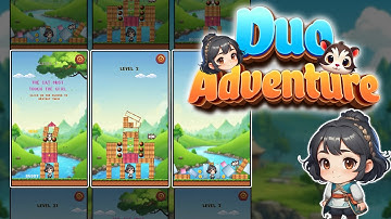 Duo Adventure || Construct 3 Game Template || Source code