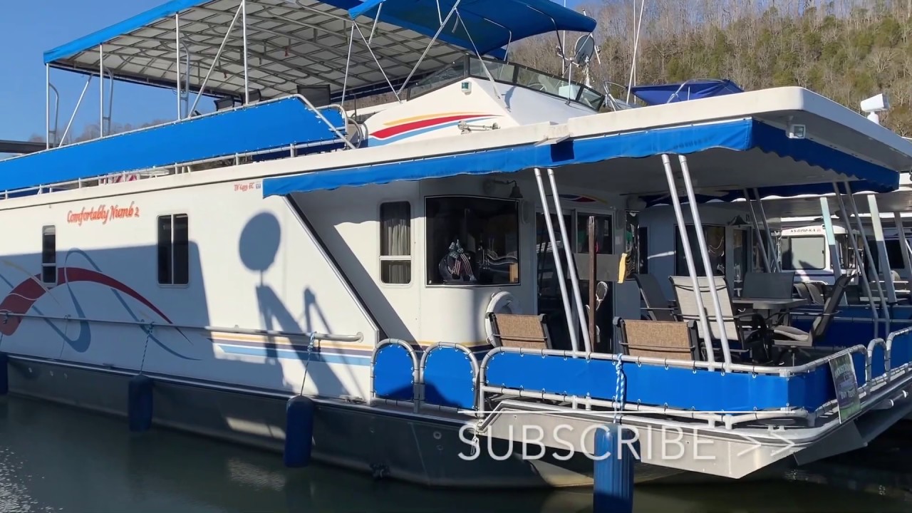 Houseboat for Sale, Houseboats Buy Terry 2006 Lakeview 16 x 58 Dale Hollow Lake - YouTube