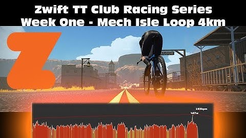 Zwift TT Club Racing Series - Week One - Mech Isle Loop 4km