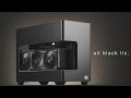All Black Mini-ITX SFF PC Build - Cooler Master NR200P V3