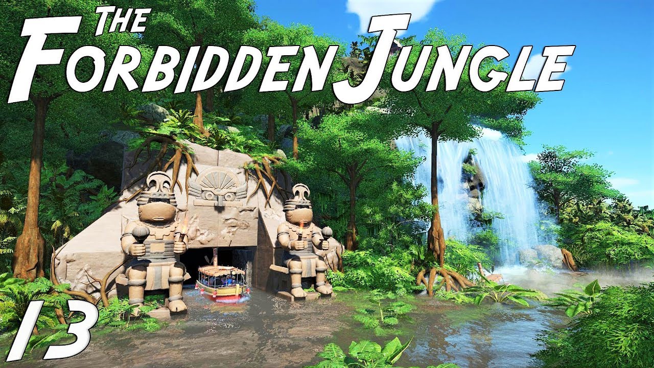 🐊 Finishing the Hidden Underground Temple in The Forbidden Jungle! | Planet Coaster | Ep. 13 |