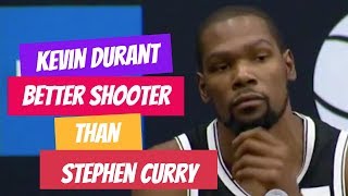 kevin durant a better shooter than stephen curry  --  Kevin Durant BEST Highlights & Moments