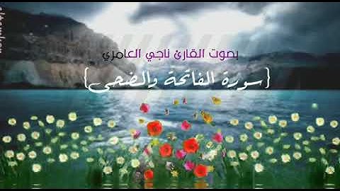 أجمل تلاوة لسورتي الفاتحة والضحى❤️ ستعيدها أكثر من مرة♦️أدخل واستمتع♦️