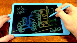 Playing with an e-Writing Board [ASMR]