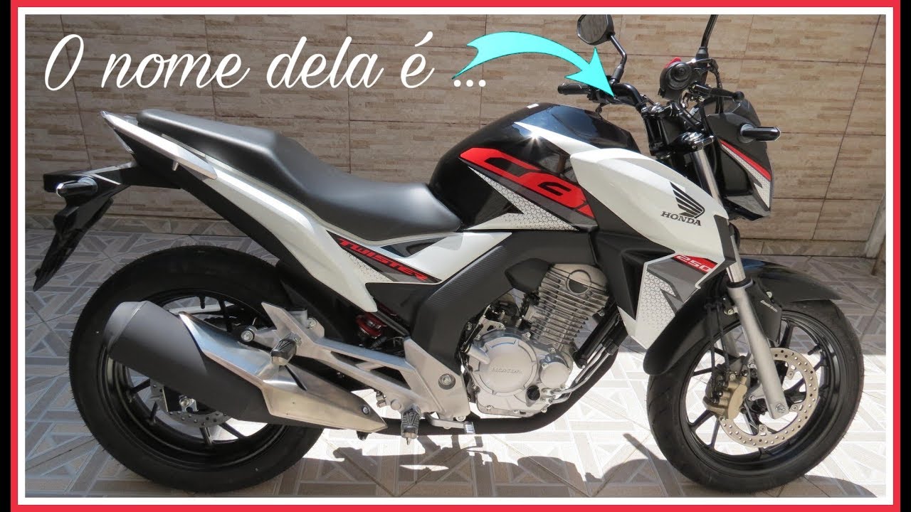 TWISTER 2019 - VEJA TODOS OS ITENS DE FÁBRICA DA MOTO, DETALHES E