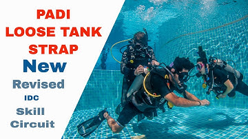 Loose Cylinder Band • PADI IDC Skills Circuit - Divemaster Skills - Tank Strap