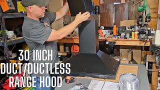 Range Hood | Range Hood 30 inch for Kitchen with Ducted/Ductless