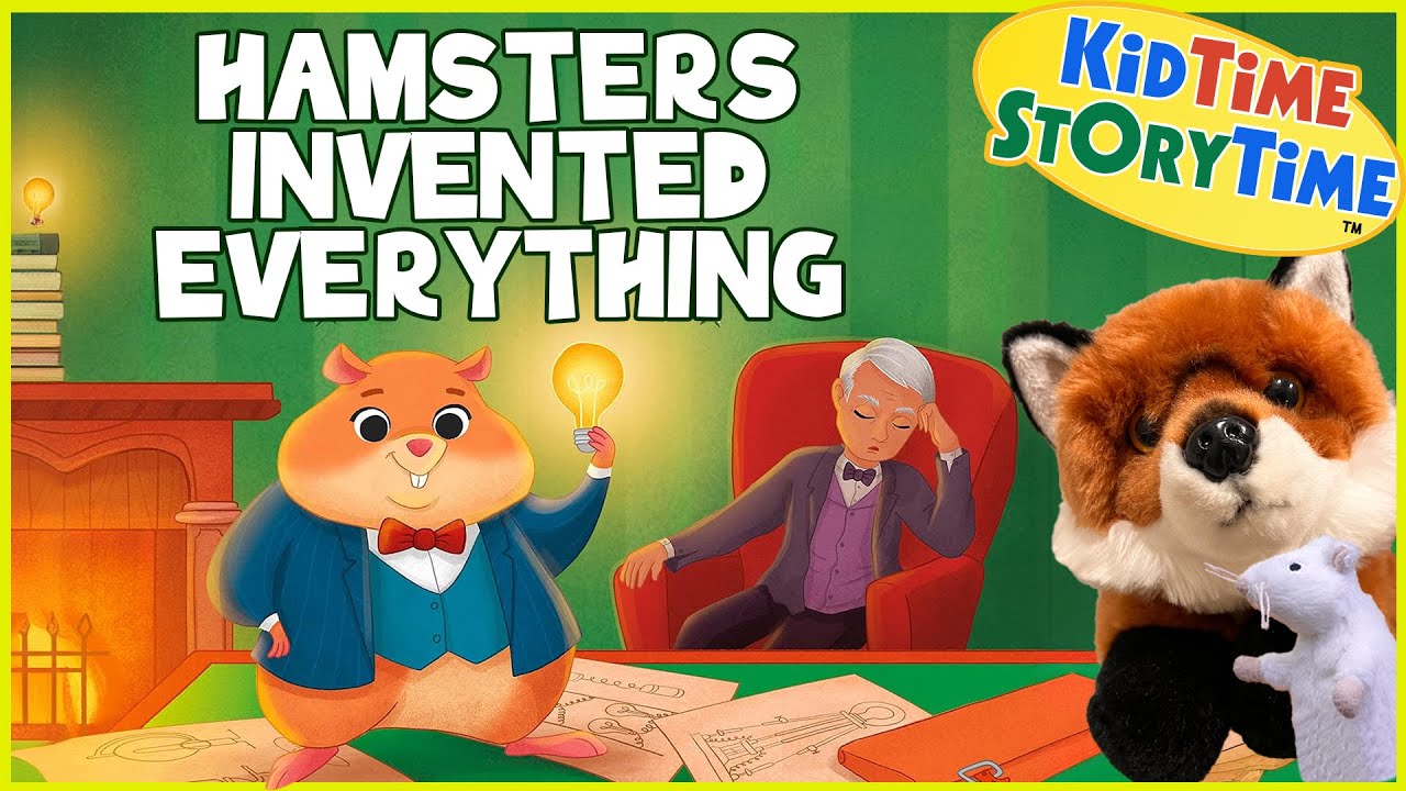 HAMSTERS Invented Everything | funny read aloud | invention read aloud 💡