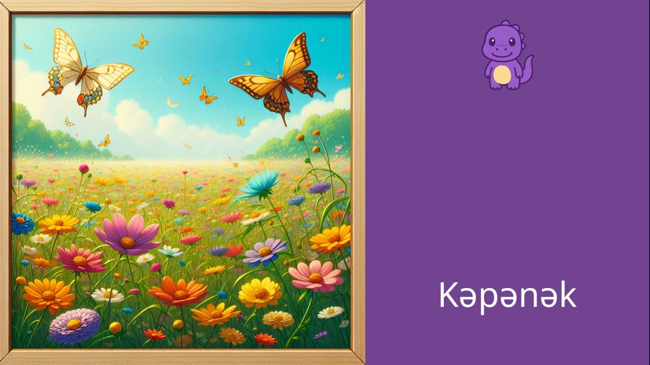 Kəpənək 🦋 | Uşaq mahnısı | Lulla TV Azərbaycan