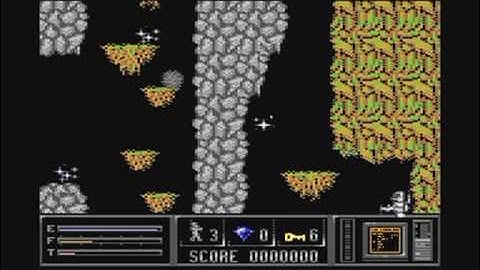 Commodore 64: Poseidon - Planet Eleven crazy hack and game ending by Hackersoft