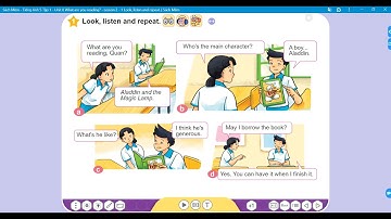 Bài đối thoại Unit 8: What are you reading? - Lesson 2 | Tiếng Anh 5