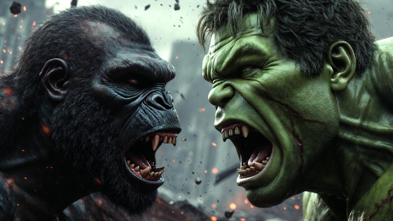Hulk vs King Kong | The Most Brutal Monster Fight Ever