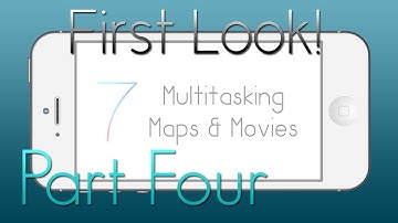 Tech Tuesdays - iOS 7 Review | Part 4 - Multitasking Cards, Maps & Movies