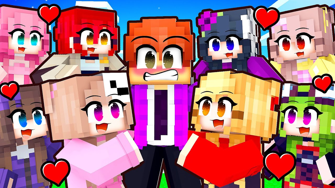 SOU o ULTIMO GAROTO VIVO no Mundo de GAROTAS no Minecraft