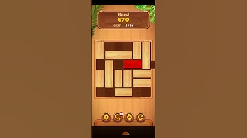 Unblock : Sliding Block Puzzle Hard Level 670 ⭐⭐⭐ By Rick Gaming