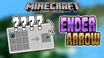 MCPE 1.1.0.0|Ender Arrow Trick|Command Block Creation