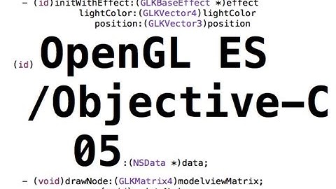 OpenGL ES/ Objective-C Game Tutorial part 5: Loading a image