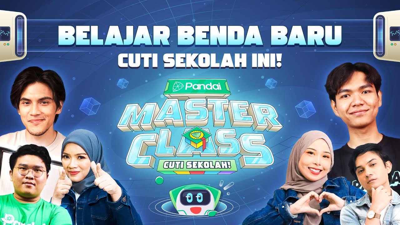 [DAY 1] Pandai Masterclass Cuti Sekolah - Mari Melukis Bersama Amamijan!