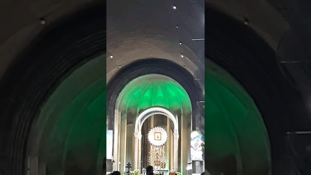 inside view of Baclaran Church, so beautiful 