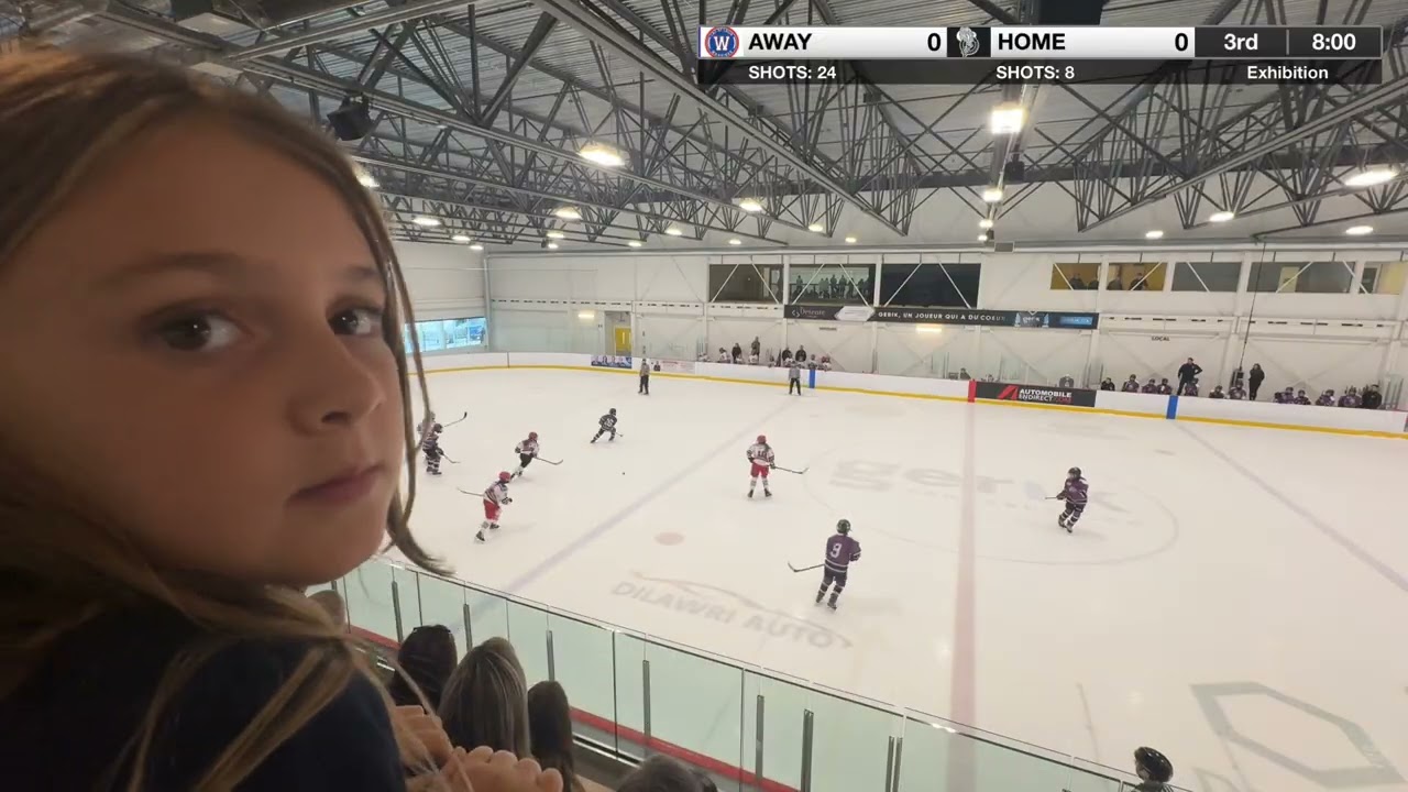 7 septembre 2025 Olympiques vs Warriors 3e période