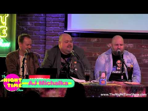 AJ Michalka sings a little Janis Joplin on The Night Time Show Podcast LIVE