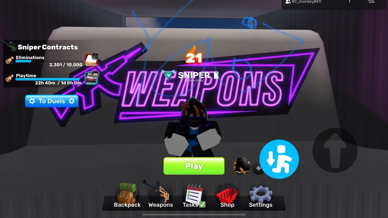 跟岩漿blaze單挑:]#roblox #rivals - YouTube