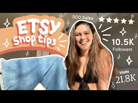 How I run my ETSY SHOP + Etsy TIPS for beginners {my advice on how to sell on Etsy in 2021}