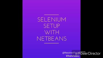 Selenium Setup with Netbeans