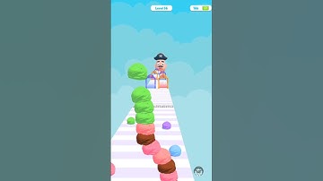Stacky Ice Cream Runner Level 56 #shorts #games #gameplay #gaming #androidgameplay #androidgames