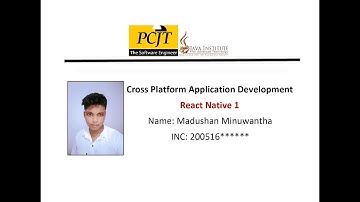React Native Chat Application | Sign Up Process