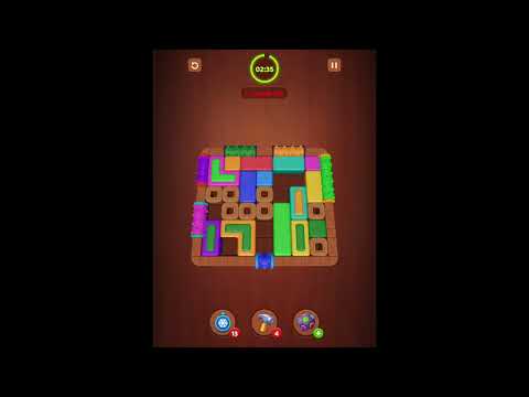 Wood Block Jam Levels 411-412-413-414-415-416-417-418-419-420