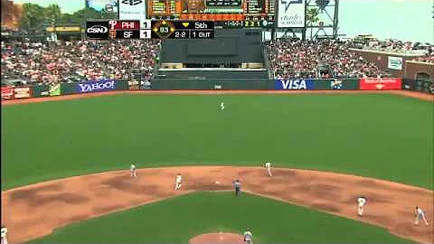 2011/08/07 Recap: PHI 1, SF 3