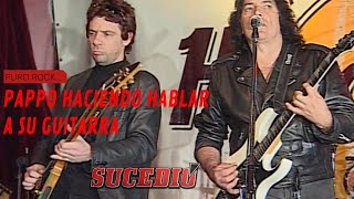 Video thumbnail of "Pappo tocando con Juanse y su hijo Luciano Napolitano en Hard Rock Café"