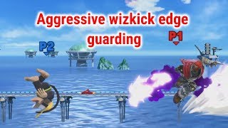 Aggressive wizkick edge guarding