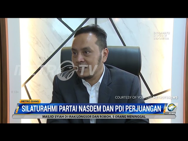 NasDem dan PDIP Memiliki Kesamaan Garis Politik class=