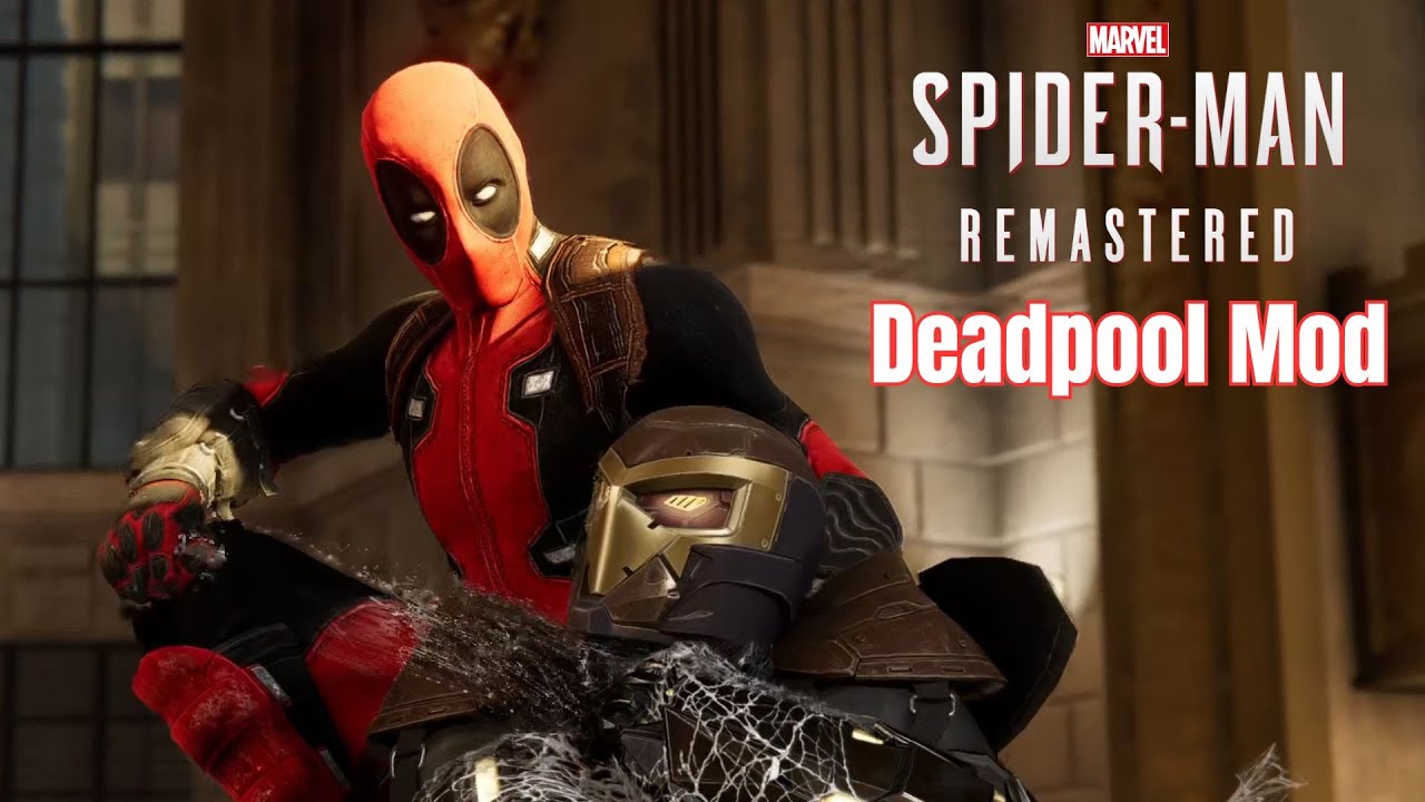 Marvel's Spider-Man Remastered PC Deadpool Mod - YouTube