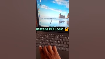 How to lock PC with keyboard shortcut | PC ko kaise lock kare #shorts #windows #computer #viral