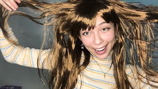 ダイソーのウィッグを試してみた結果… Trying on a $6 wig from Daiso!