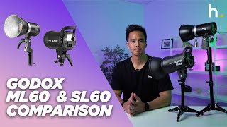 Godox ML60 & SL60W Continuous COB LED Light | Comparison & Review