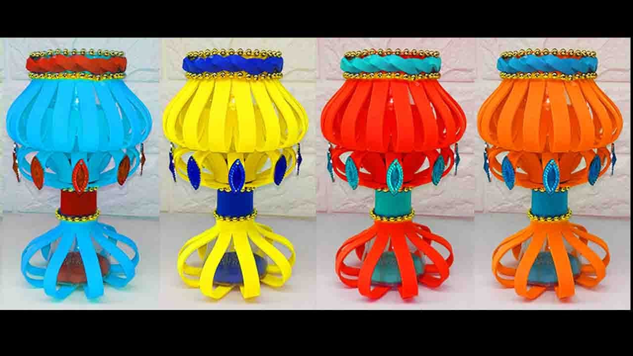 Daur ulang botol bekas menjadi vas bunga flower vase from plastic