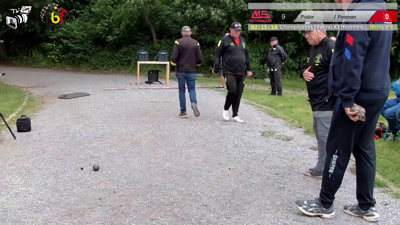Miniature de la vidéo : Petanque Champ. Véterans X3 H et X2 D