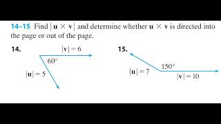 Find the vector, not with determinants, but by using properties of cross products.