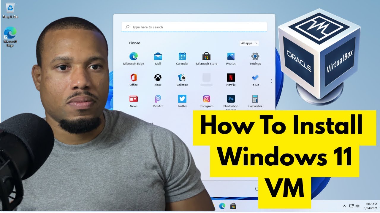 Как установить Windows 11 как виртуальную машину | Oracle VirtualBox