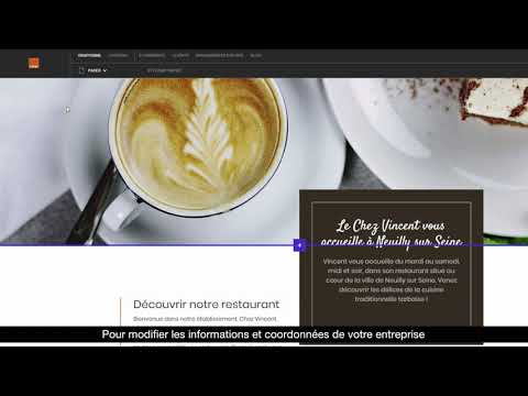 L’éditeur site web d’Orange – mode d’emploi