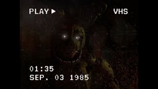 FNAF 3 - All springtrap positions in cameras locations