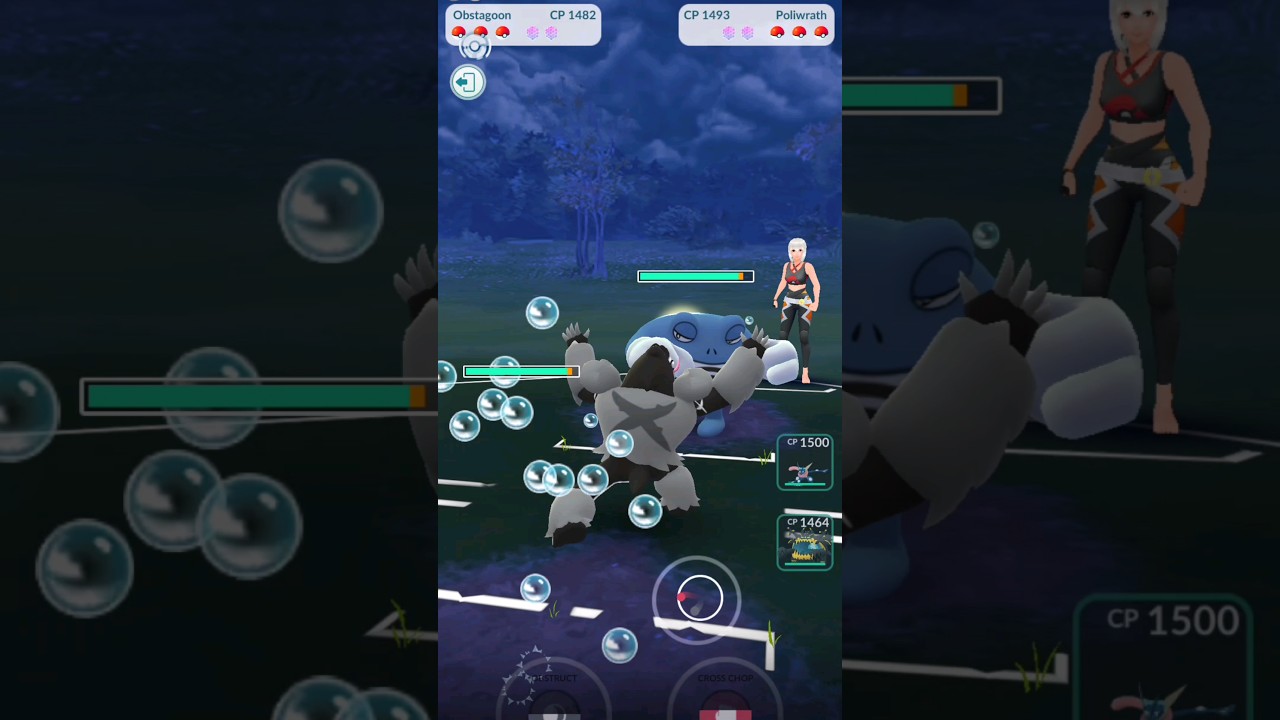 TRIPLE DARK TYPE Pokemon Team in Great league Pokemon Go. 