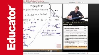 "Bivariate Density & Distribution Functions" | Probability with Educator.com